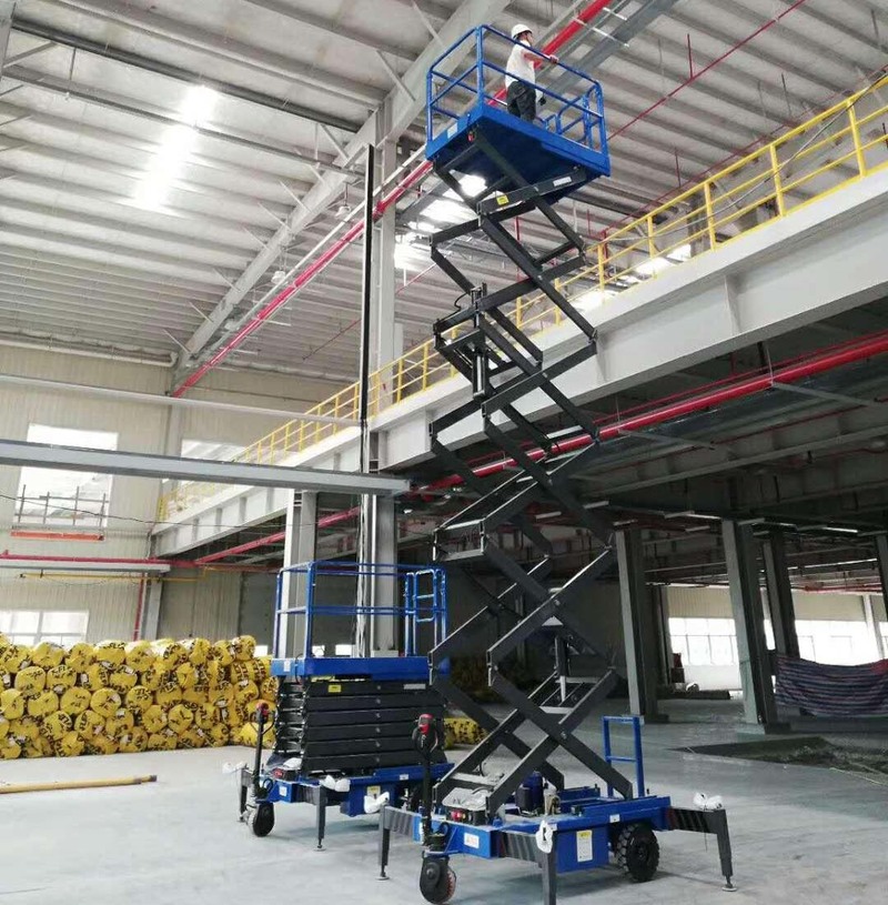 黑龙江助力行走剪叉式高空作业平台